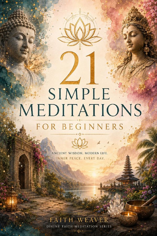 Cover of 21 Simple Meditations for Beginners
